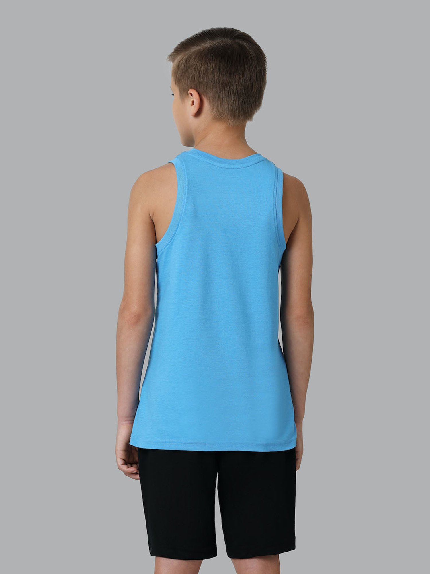 Van Heusen Regular Fit Smart Tech Easy Stain Release Vest - Azure Blue