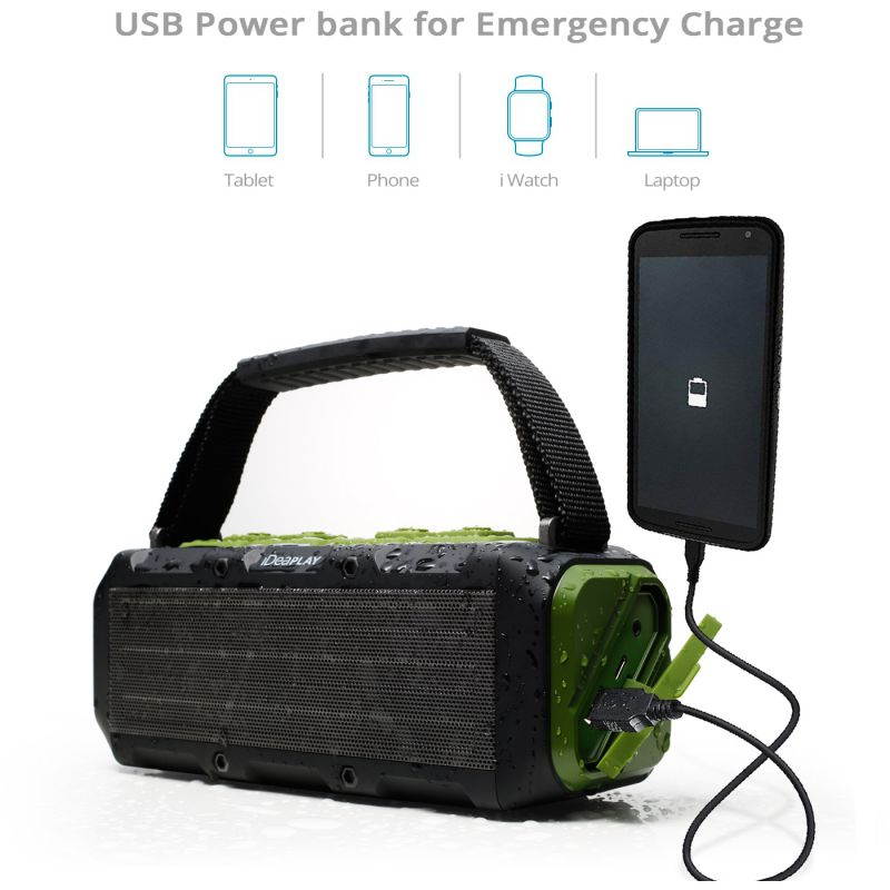 Ideausa Ideaplay W204 2.1 Portable Bluetooth Speaker System