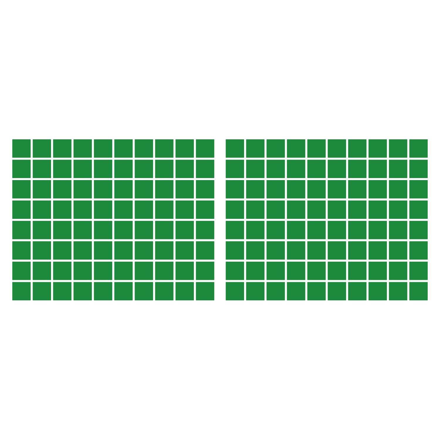 LiteMark 5.5 Inch Golden Yellow Square Decals - Pack of 8