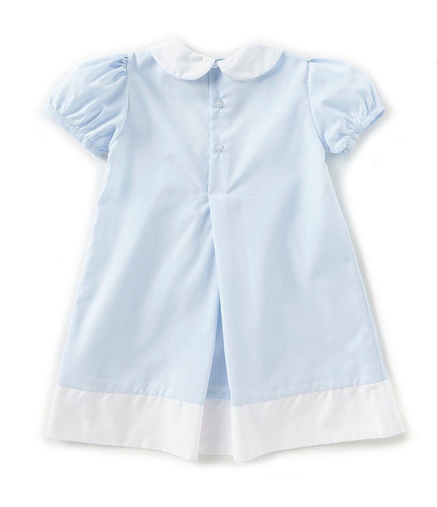 Friedknit Creations Baby Girls 12-24 Months Rosette Pintuck Dress