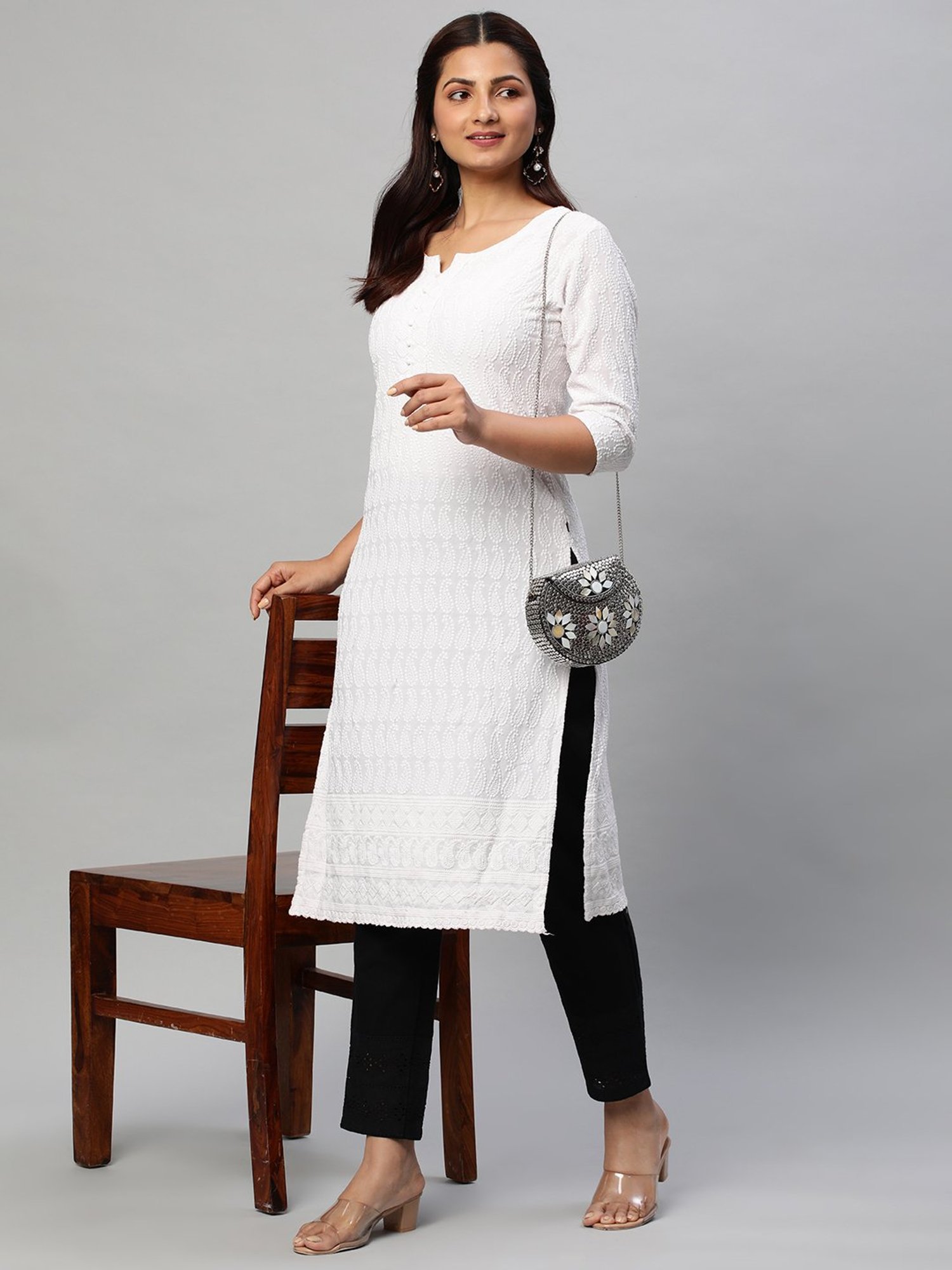 Kami Kubi Black Cotton Pants