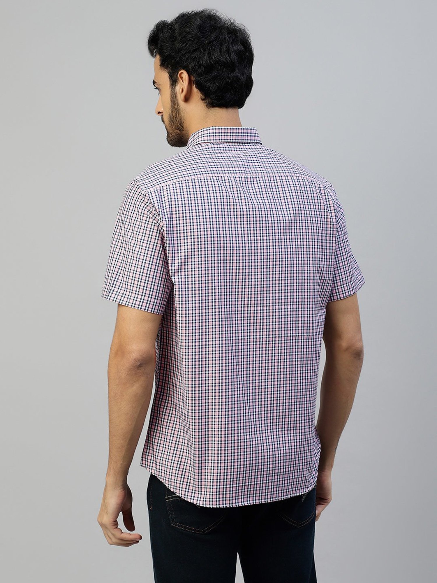 Don Vino Multicolor Regular Fit Check Shirt