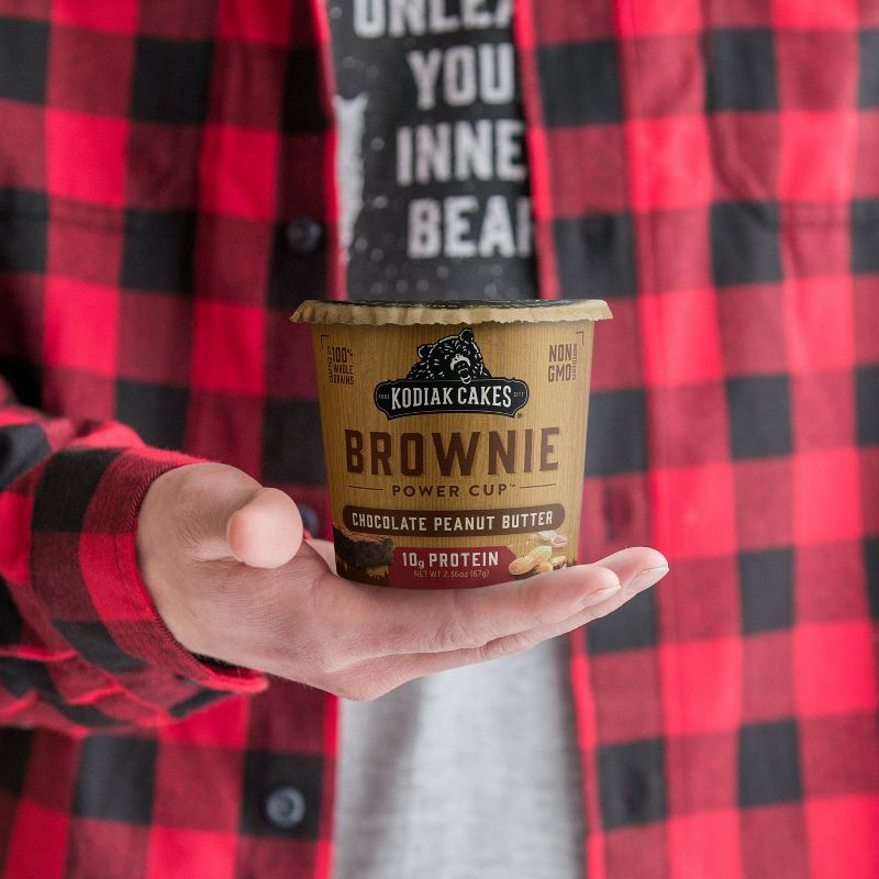 Kodiak Cakes Peanut Butter Brownie Cup - 2.36oz