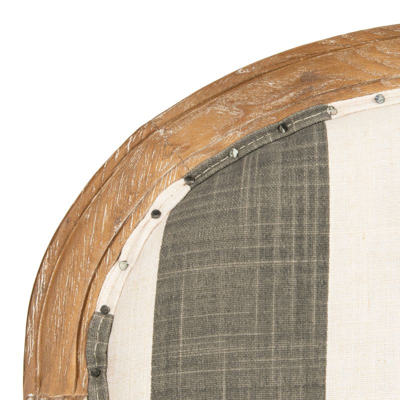 Esther Armchair Gray/White - Safavieh