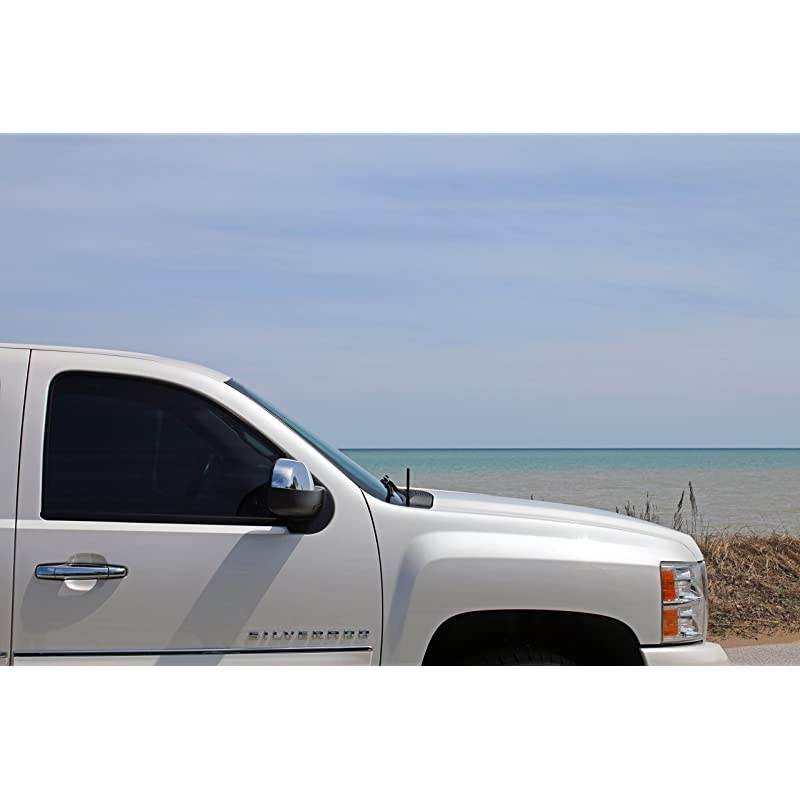 Made In USA - 5 Inch Black Aluminum Antenna is Compatible with Ford F-250 Super Duty (1999-2016)