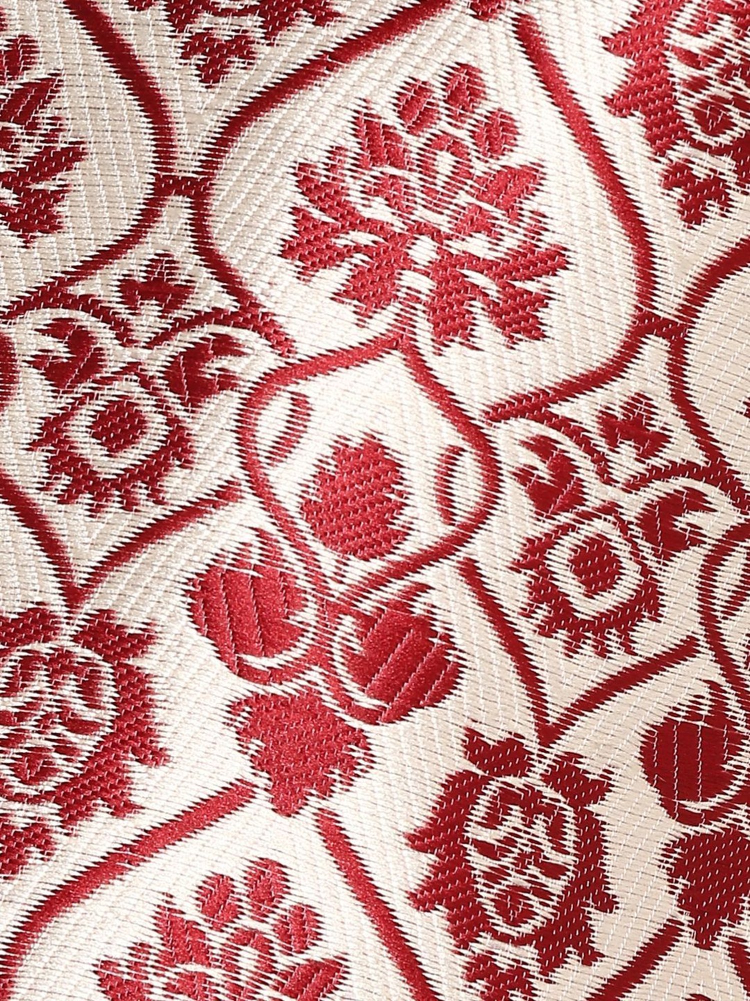 Hangup Maroon Jacquard Pattern Shrug