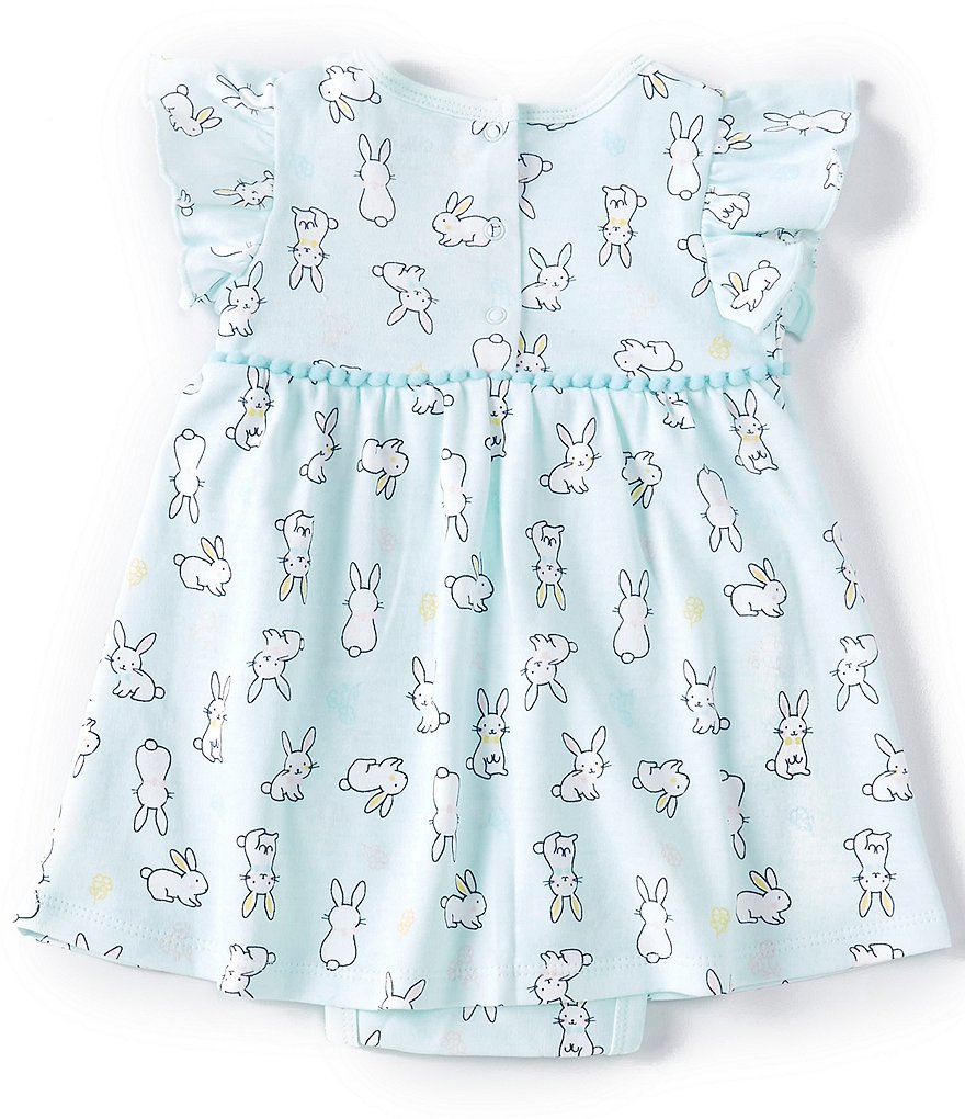 Starting Out Baby Girls Newborn-9 Months Stripe Ruffle Romper