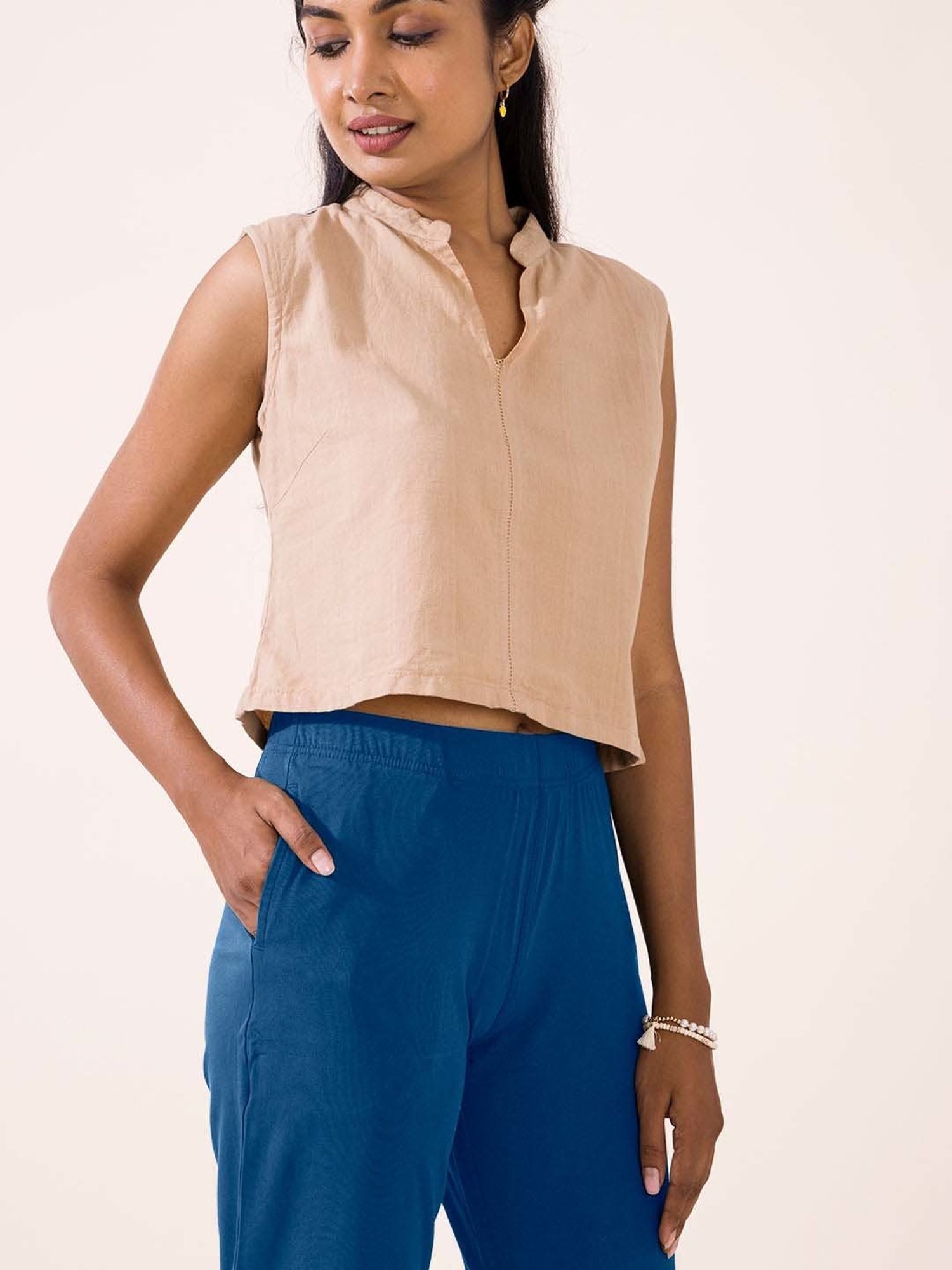 Go Colors! Blue Cotton Pants