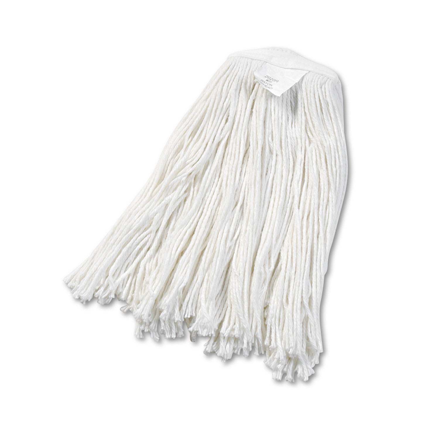 Boardwalk Cut-End Wet Mop Head Rayon No. 20 White 2020REA