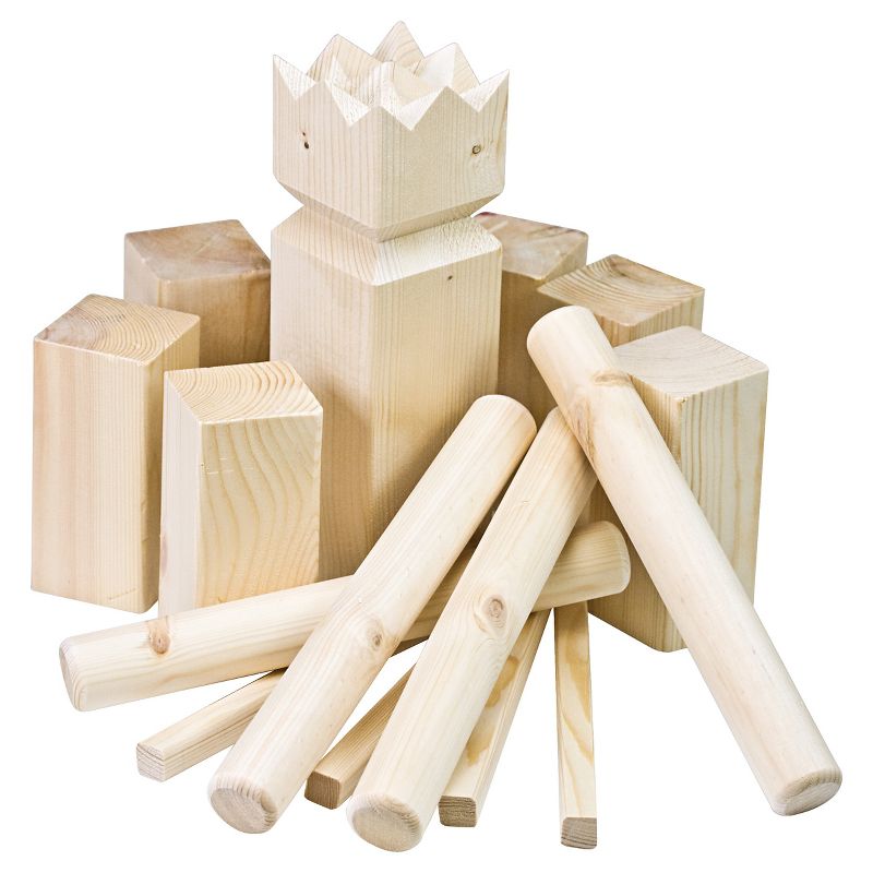 Kubb Original Outdoor Throwing Game in Wood Case