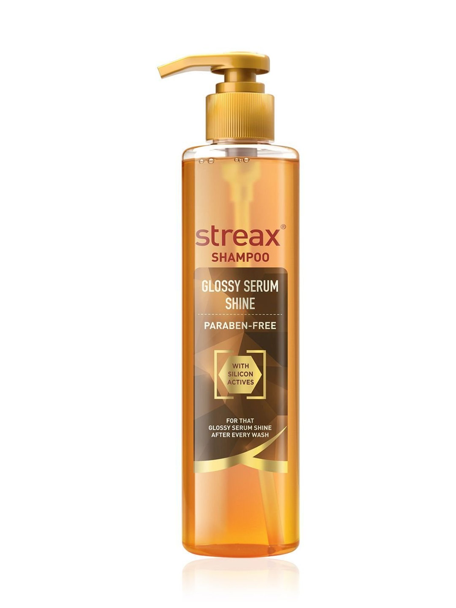 Streax Glossy Serum Shine Shampoo - 240 ml
