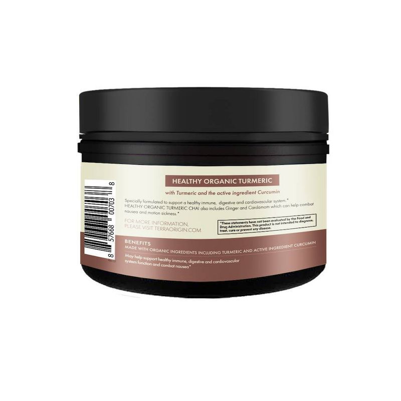 Terra Origin Organic Turmeric - Chai - 3.1oz