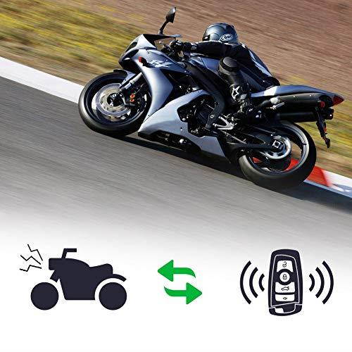 Waterproof Motorcycle Bike AntiTheft Security Burglar Alarm System Remote Control Horn Alarm Warner BiColor