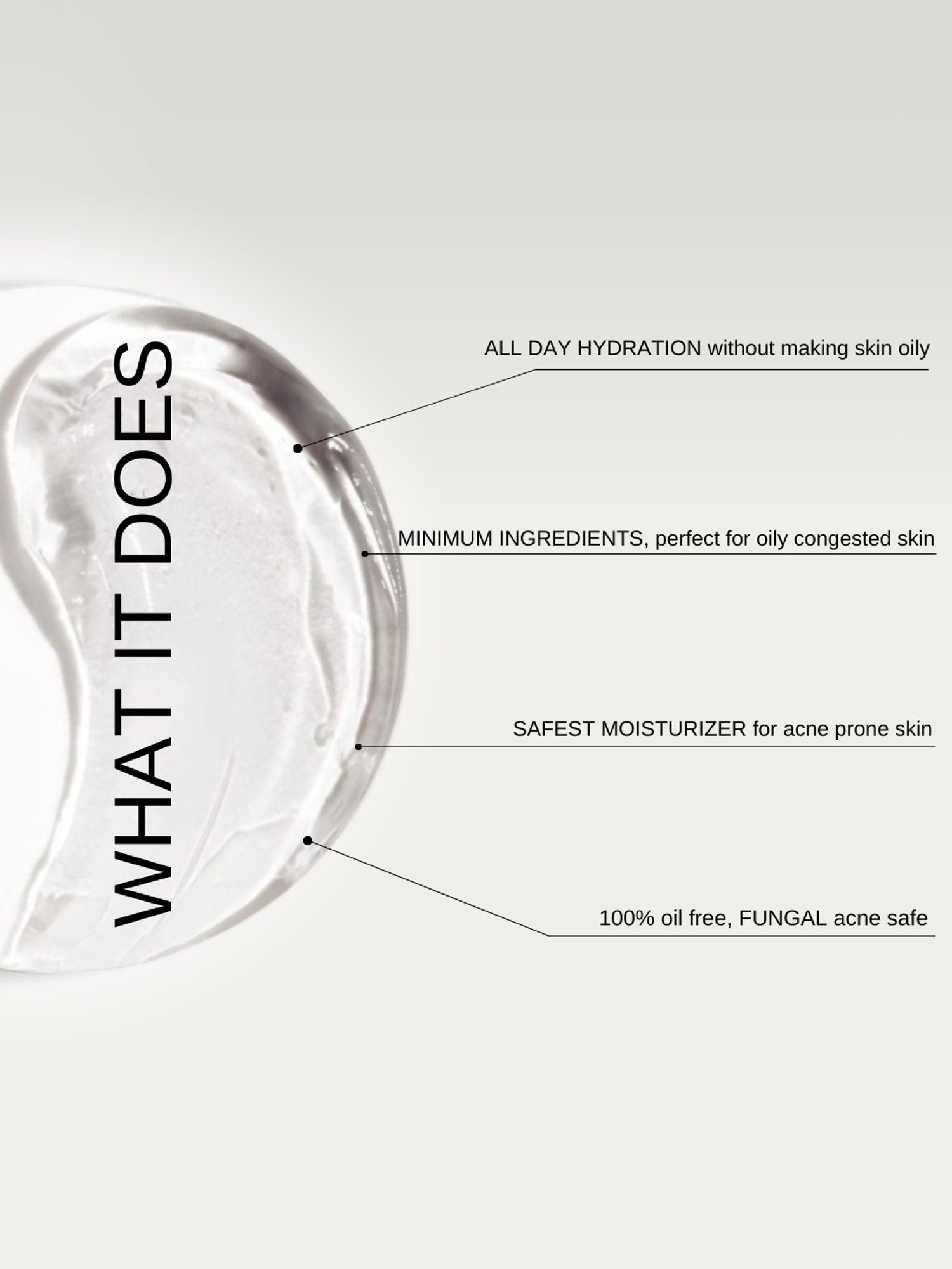 The Formularx Malazia Hydra Veil Gel Moisturizer - 50 gm