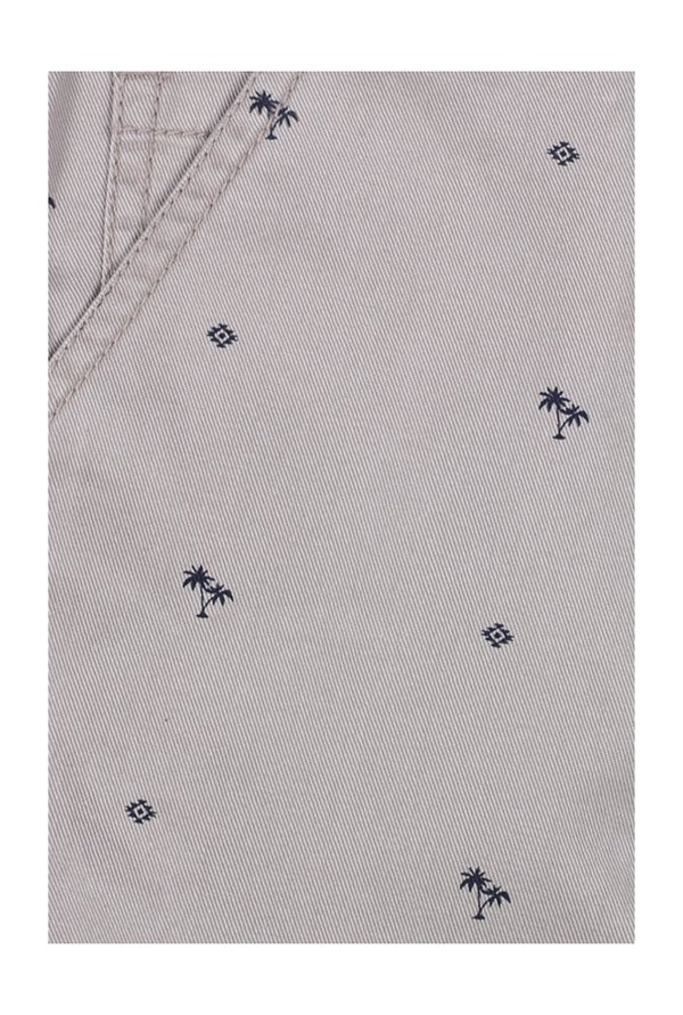 Superyoung Boys Off White Printed Bermuda