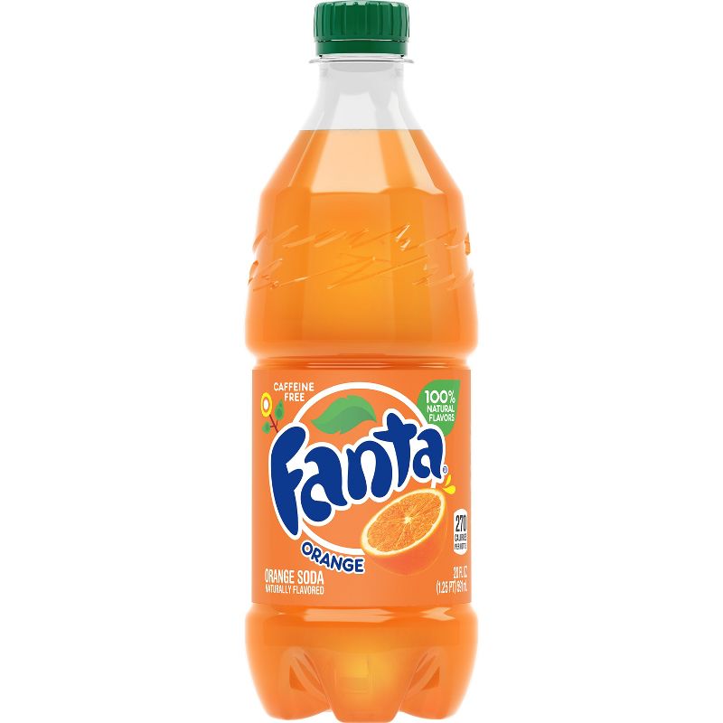 Fanta Orange Soda - 20 fl oz Bottle
