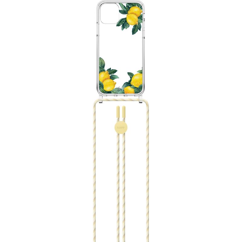 LAUT Apple iPhone 12/12 Pro Crystal Pop Necklace Phone Case - Citron