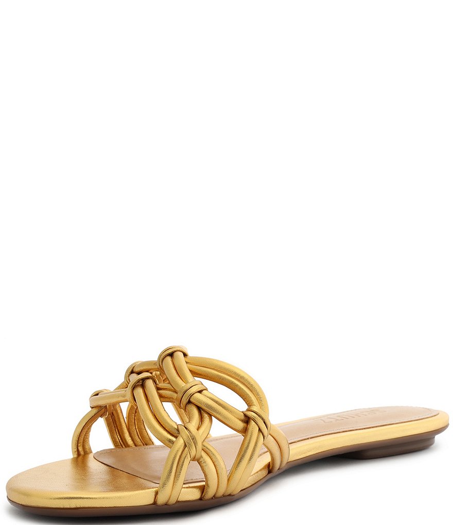 Schutz Soffy Flat Slide Sandals