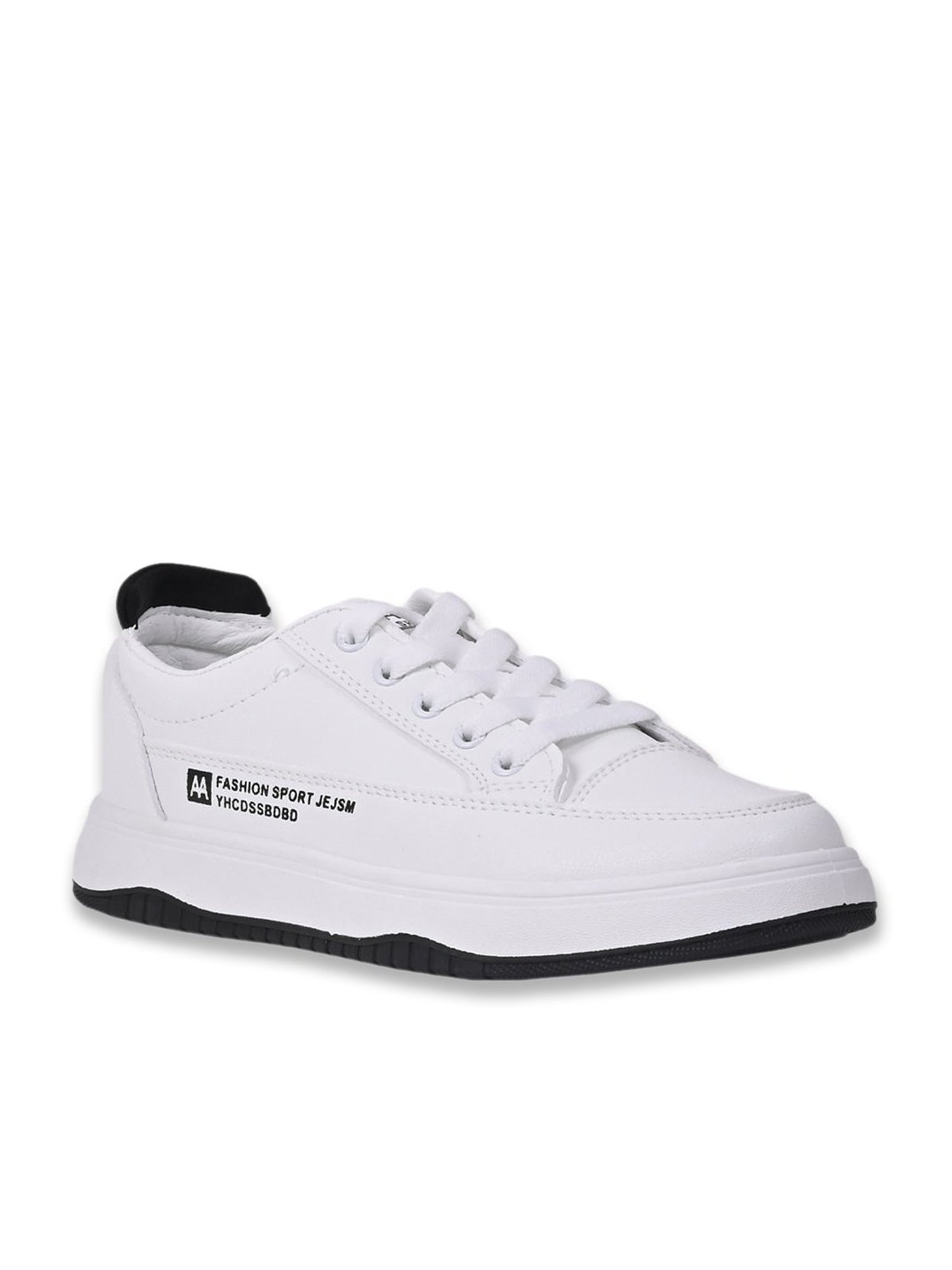 Jove Women's White & Black Sneakers