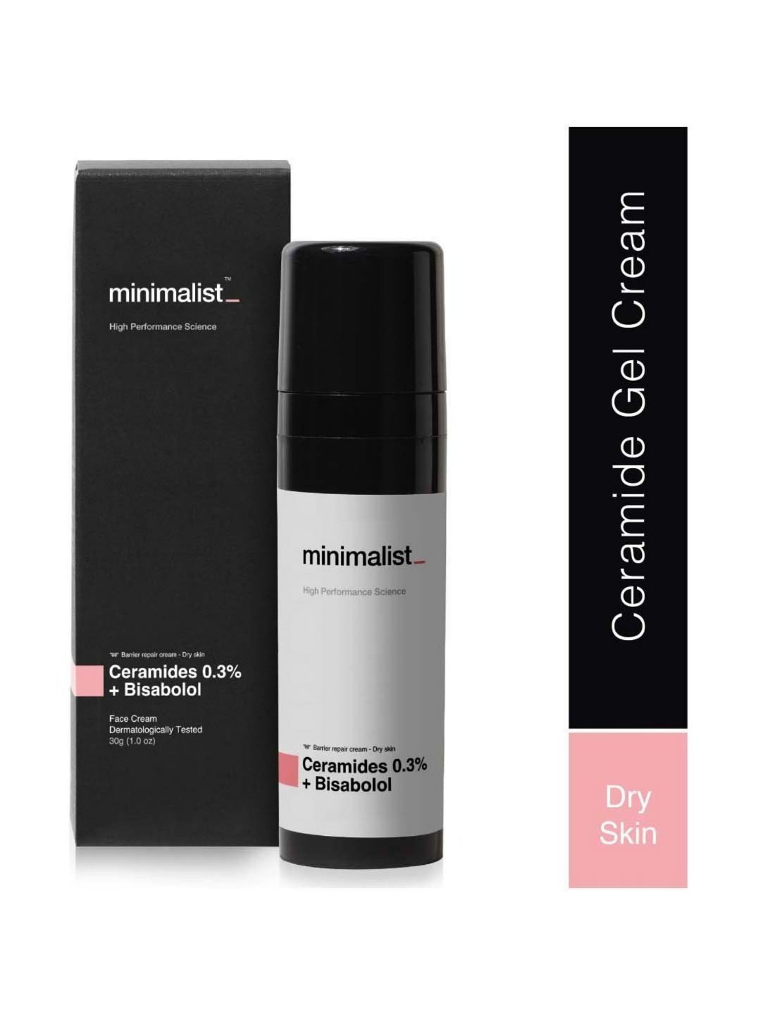 Minimalist 0.3% Ceramide Barrier Repair Bisabolol Moisturizing Cream - 30 gm