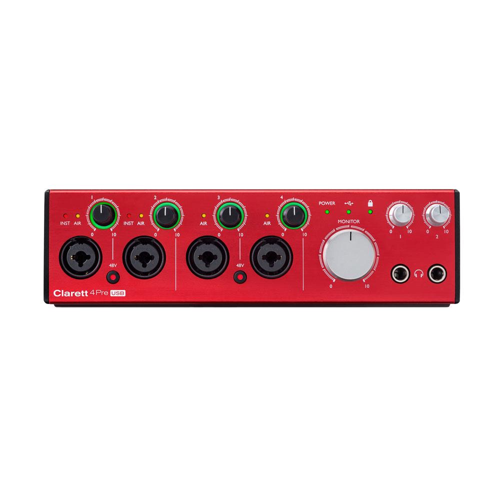 Focusrite Clarett 4Pre USB Audio Interface