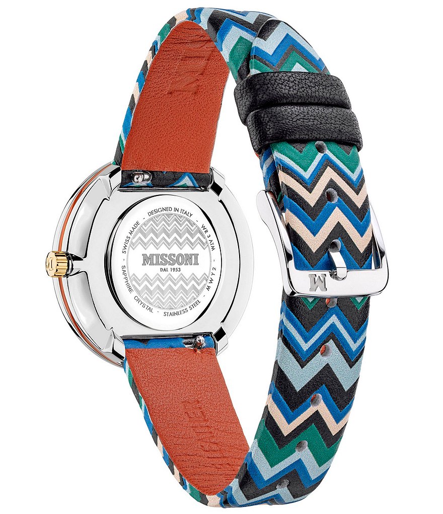 Missoni M1 Joyful Leather Watch