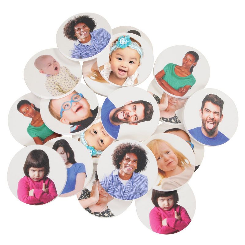 Kaplan Early Learning Company Emotion Tiles - Set of 20