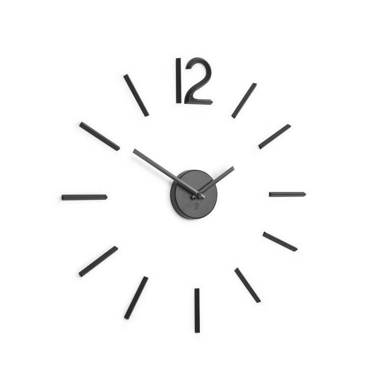 Blink Wall Clock Black - Umbra