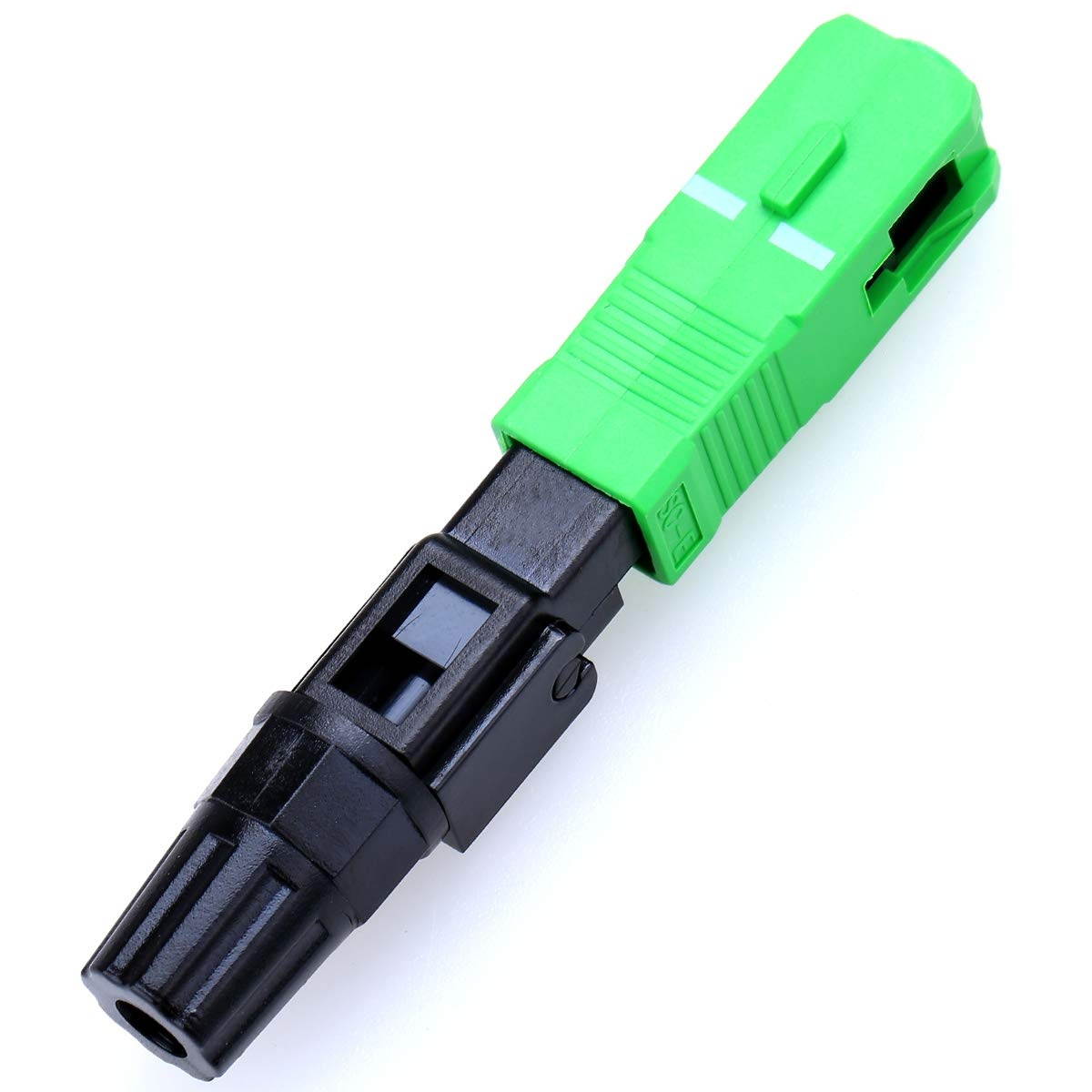 100pcs Ftth Embedded Quick Assembly Connector SC-APC Covered Wire Fiber Optic ConnectorAPC Special Broadcasting CATV