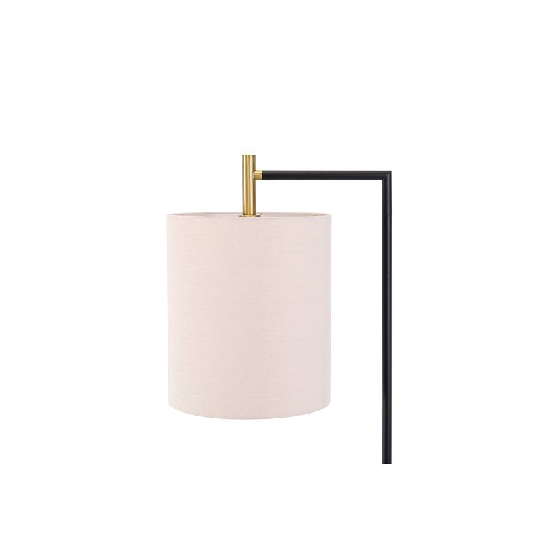 Fabric Lantern Floor Lamp Black (Includes LED Light Bulb) - Project 62™