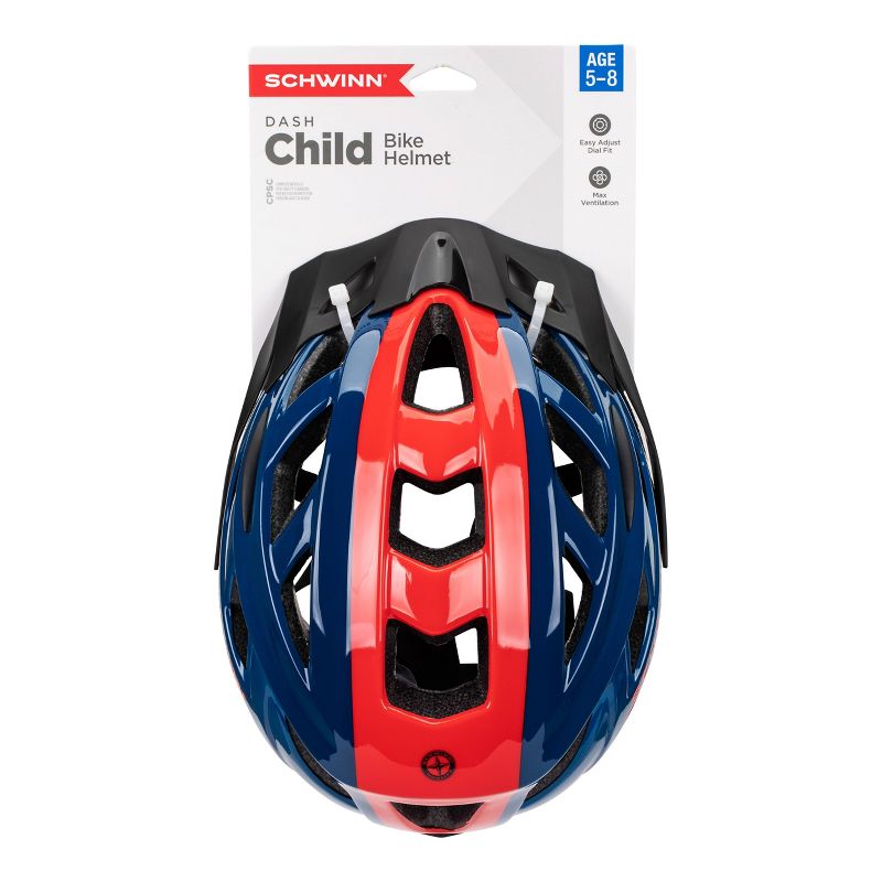 Schwinn Dash Kids' Helmet M - Navy/Red