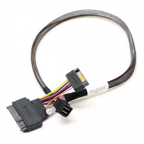 Cablecc  U.2 U2 SFF-8639 NVME PCIe SSD Cable for Mainboard Intel SSD 750 p3600 p3700 M.2 SFF-8643 Mini SAS HD