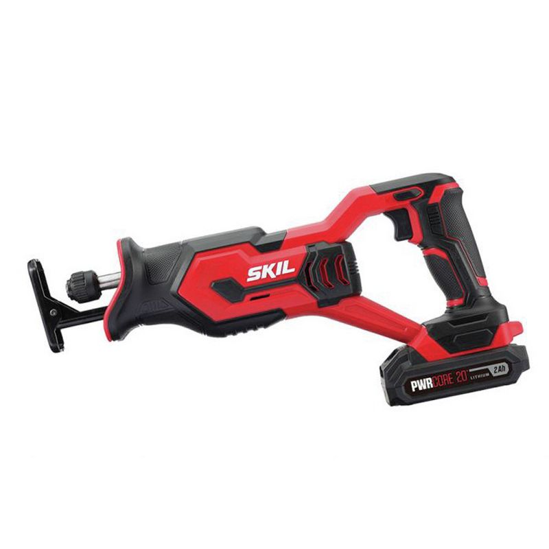 Skil CB739601 PWRCore 20 20V 4-Tool Combo Kit with (2) 2 Ah Lithium-Ion Batteries and Charger