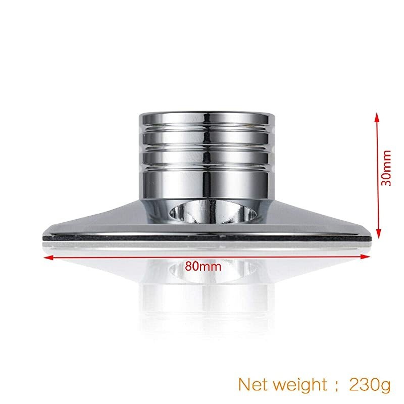 STB01 LP Vinyl Turntables Metal Disc Stabilizer Record Weight HiFi Silver