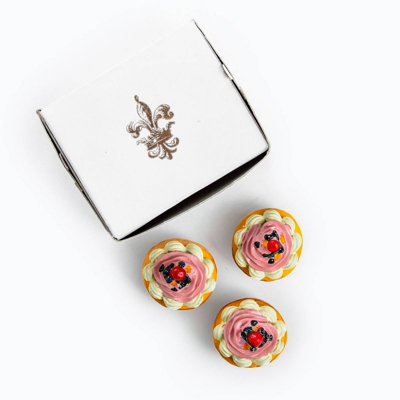 18" Doll Food Kitchen Accessories - American Bake Shop 3pc Cupcake Set Plus Box