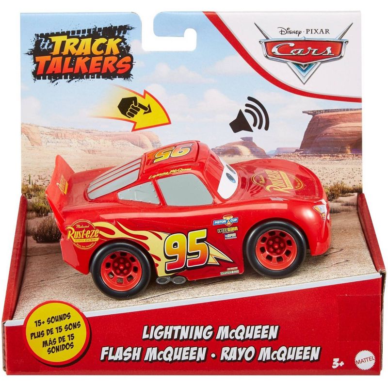 Disney Pixar Cars Track Talkers Lightning McQueen Vehicle