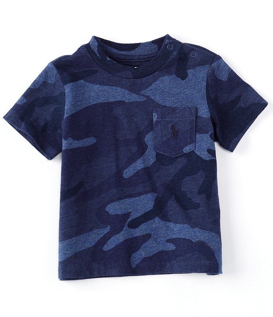 Edgehill Collection Baby Boys 3-24 Months Stripe Short Sleeve Woven Button Down Shirt