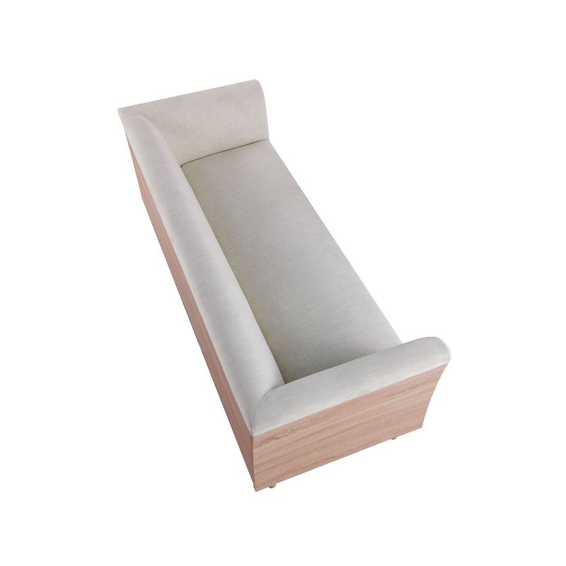 Vaughn Linen Sofa Cream - HOMES: Inside + Out