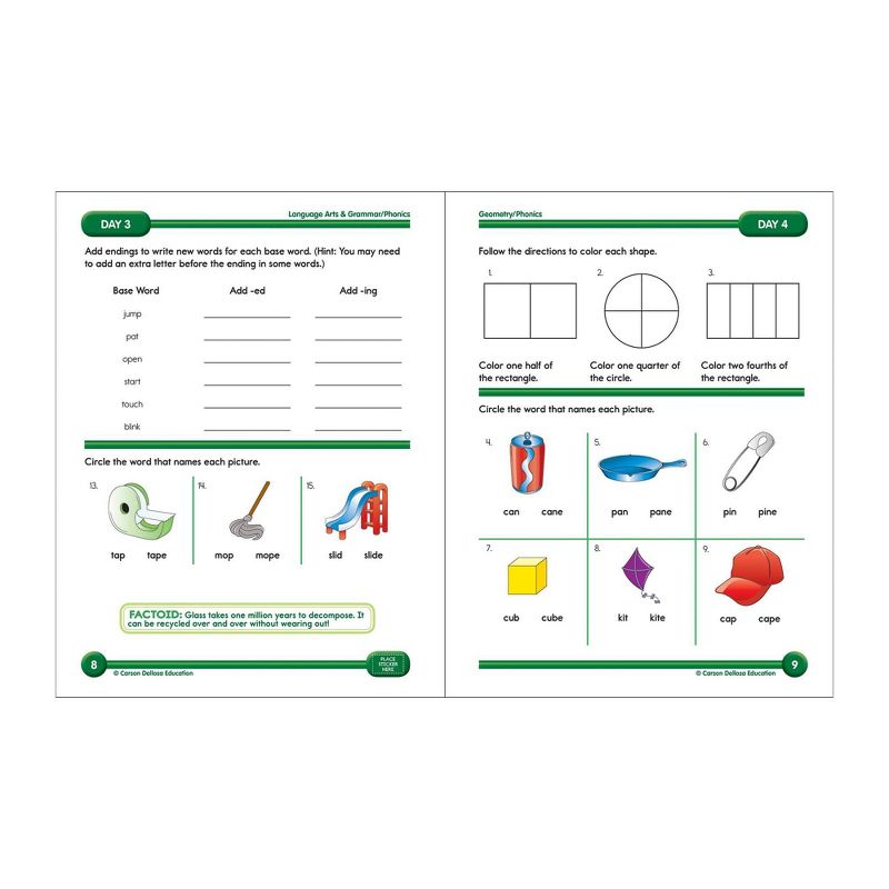 Summer Bridge Activities Grades 1–2 - by CARSON-DELLOSA PUBLISHING LLC (Paperback)