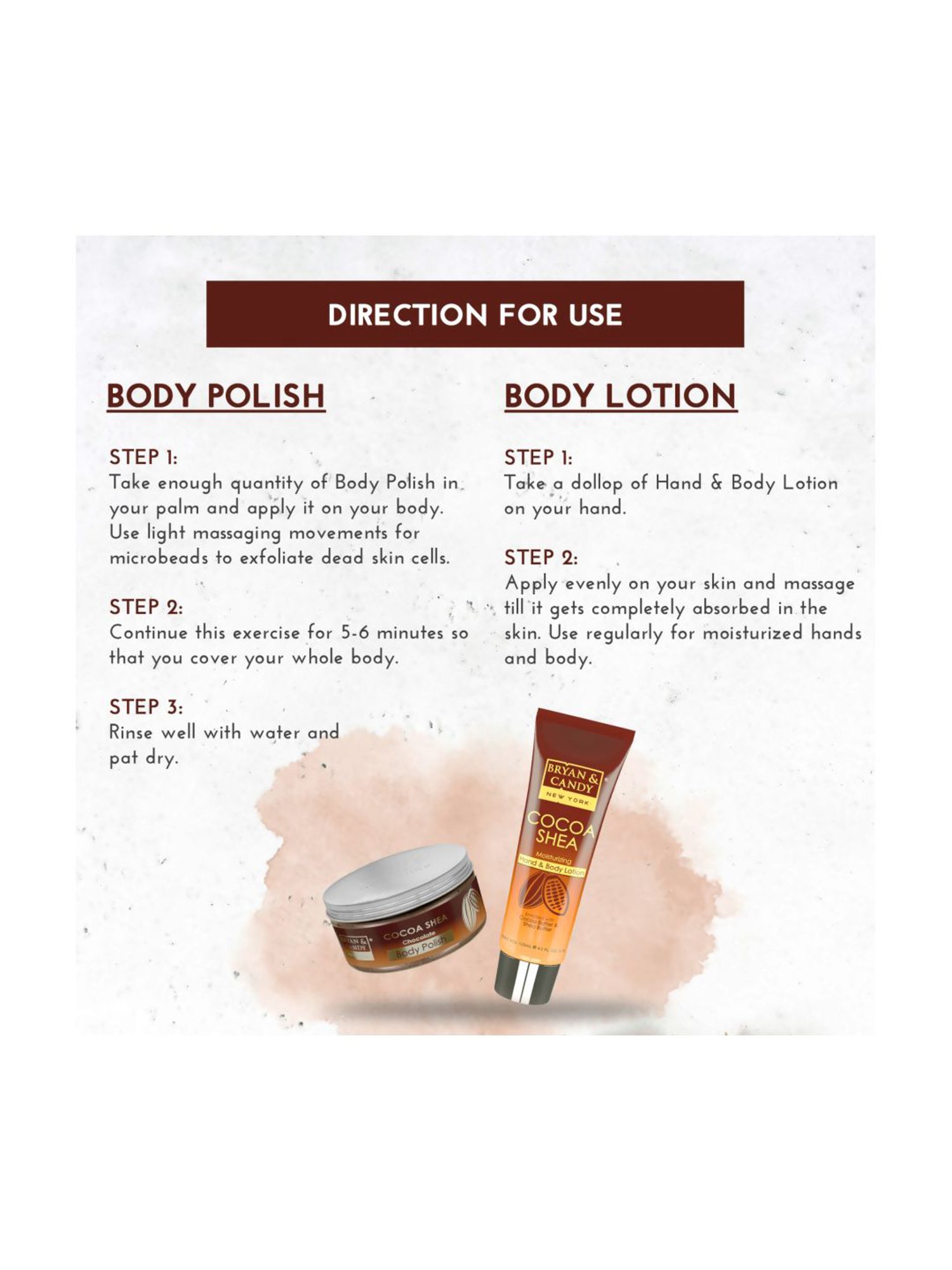 Bryan & Candy New York Cocoa Shea Bath Tub Kit