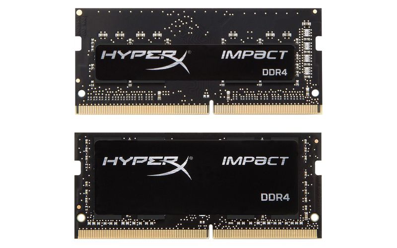 Kingston HyperX Impact 16GB DDR4 SDRAM Memory Module - 16 GB (2 x 8 GB) - DDR4-2666/PC4-21300 DDR4 SDRAM - CL15 - 1.20 V - Non-ECC - Unbuffered