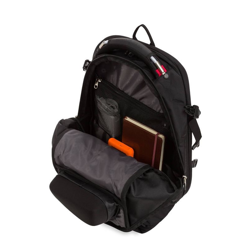 SWISSGEAR 17.5" Scan Smart TSA Laptop Backpack - Black