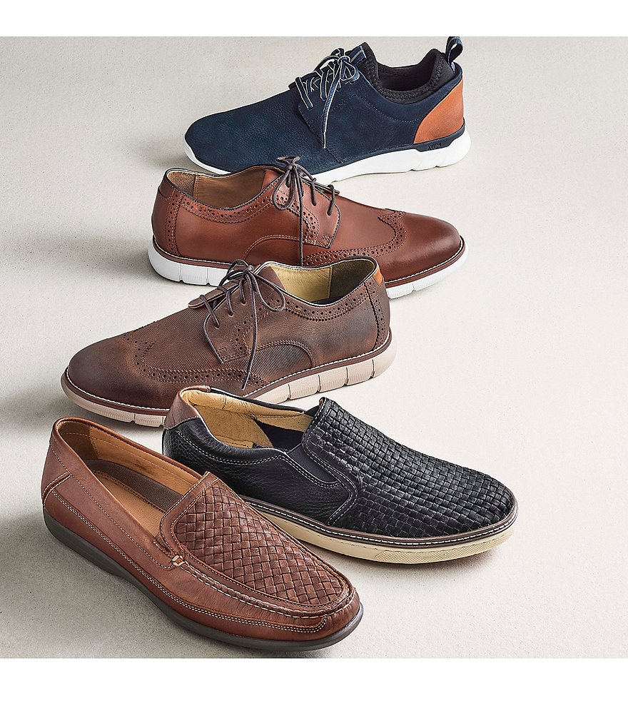 Johnston & Murphy Men's Holden Wingtip Lace-Up Oxford Shoes