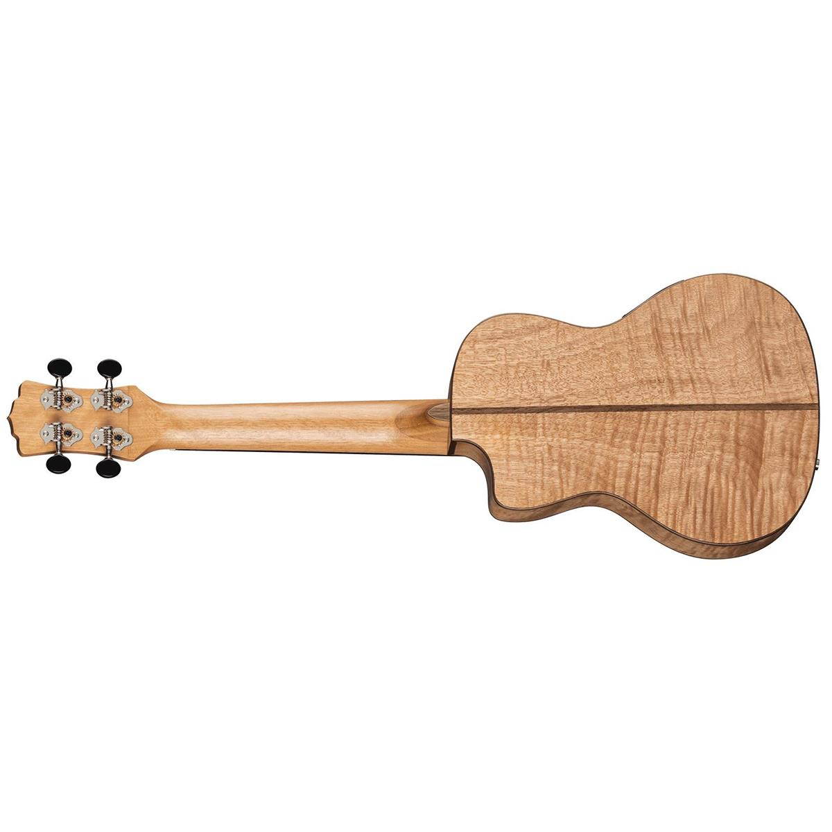 Luna Uke High Tide Exotic Mahogany Concert Ukulele with Gigbag, Satin Natural