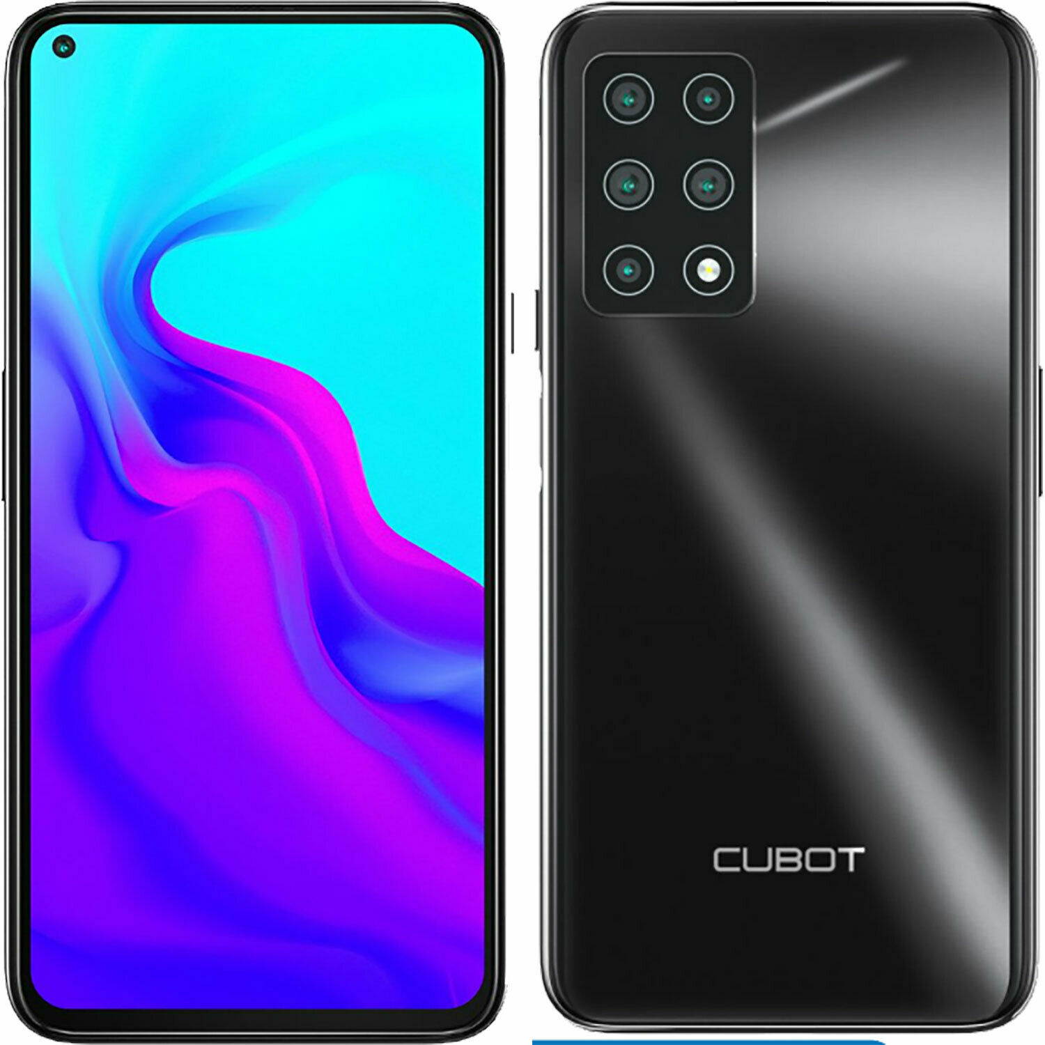 Cubot X30 Dual-SIM 256GB + 8GB RAM (GSM Only | No CDMA) Factory Unlocked 4G/LTE Smartphone (Gradient Green) - International Version