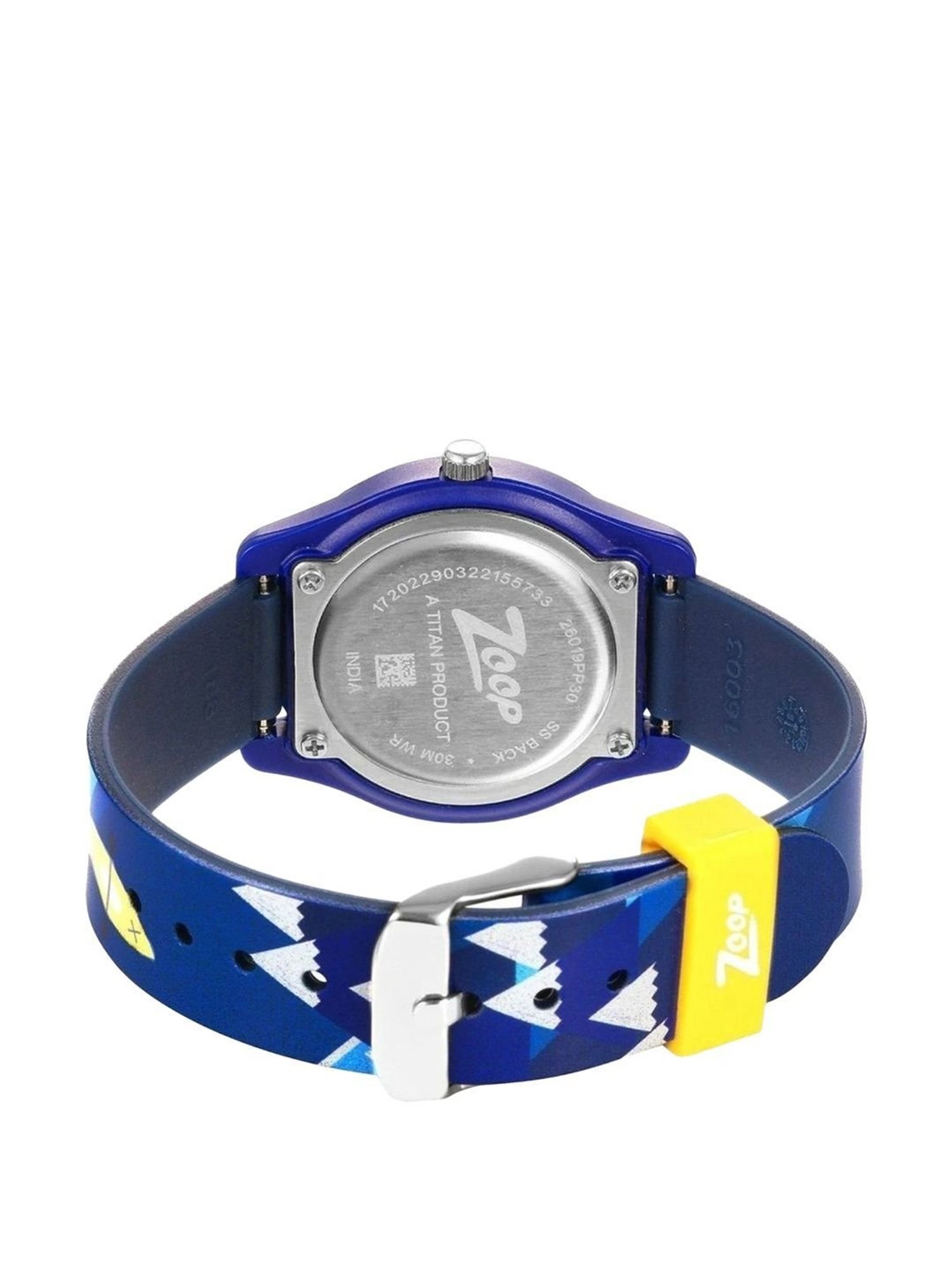 Zoop NS26019PP30W Unisex Analog Watch