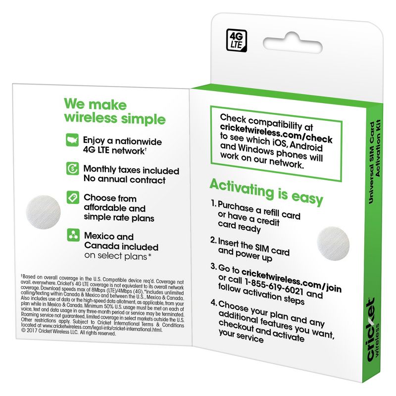 Cricket BYOD SIM Kit