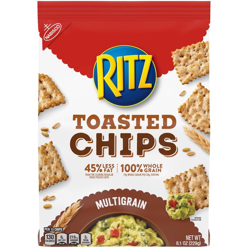 Wheat Thins Toasted Chips - Great Plains Multigrain - 8.1oz
