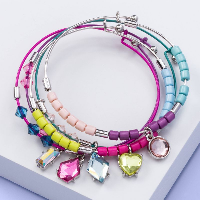 Girls' 5pk Charm Bangle Bracelet Set - More Than Magic™