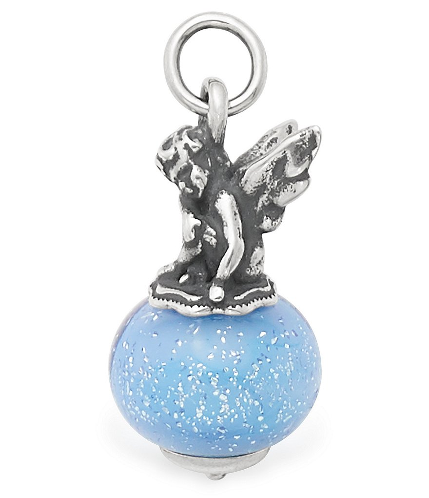 James Avery Faceted Lab-Created Amethyst February Birthstone Charm